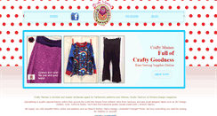 Desktop Screenshot of craftymamas.net